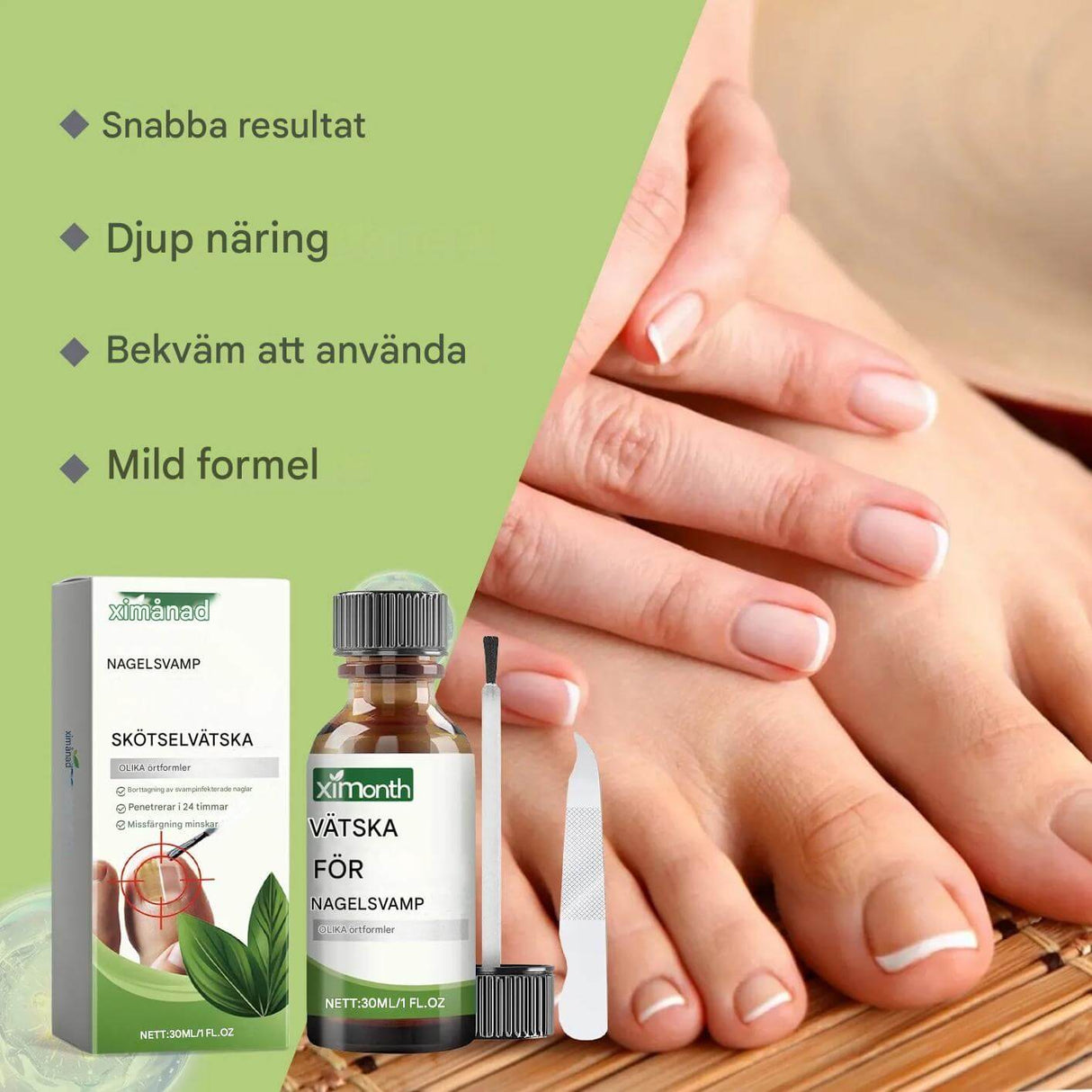 OnyFix – Nagelsvamp Behandling & Återställning av Nagelhälsa