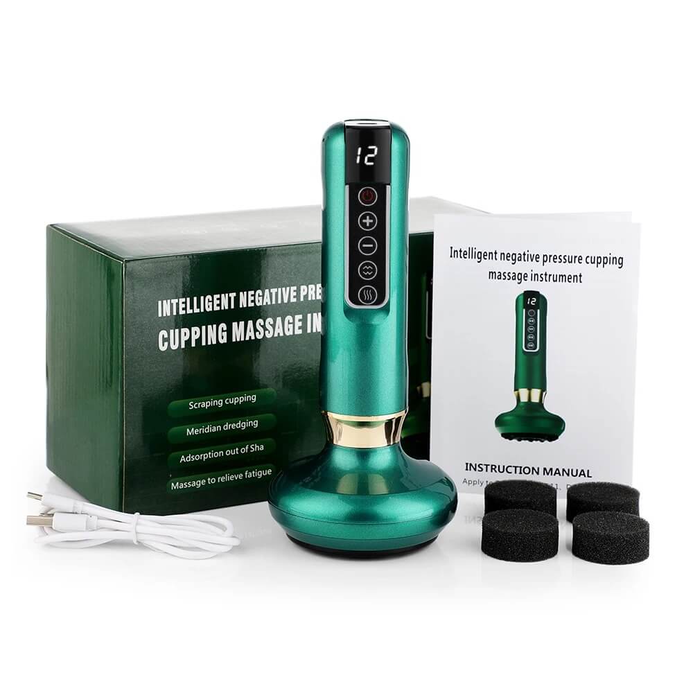 GlowCup – Cellulite Remover och Hudåtstramning med Rödljus och Koppningsterapi