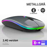 VibeGrip – Souris ergonomique RGB sans fil | Style, confort et précision tout en un