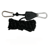 ReflectaCord – Corde de tente réfléchissante de 5 m avec poulie réglable pour le camping
