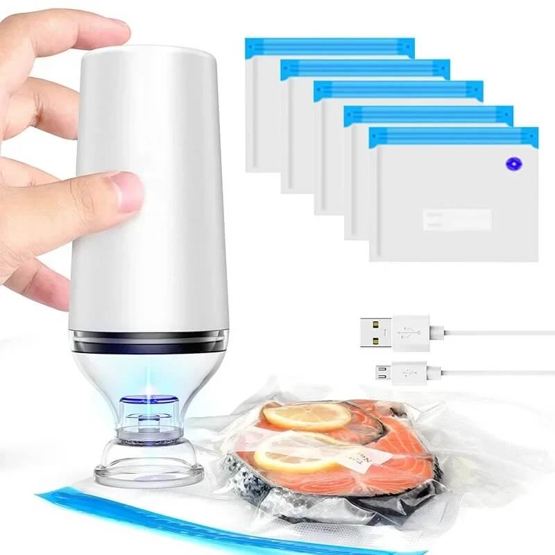 FreshSeal – Kit d'emballage sous vide pour prolonger la durée de conservation des aliments