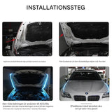 GlowTail - LED DRL Huvlist för Bil | 150cm Sekventiellt Ljusband med Vattentålig Design