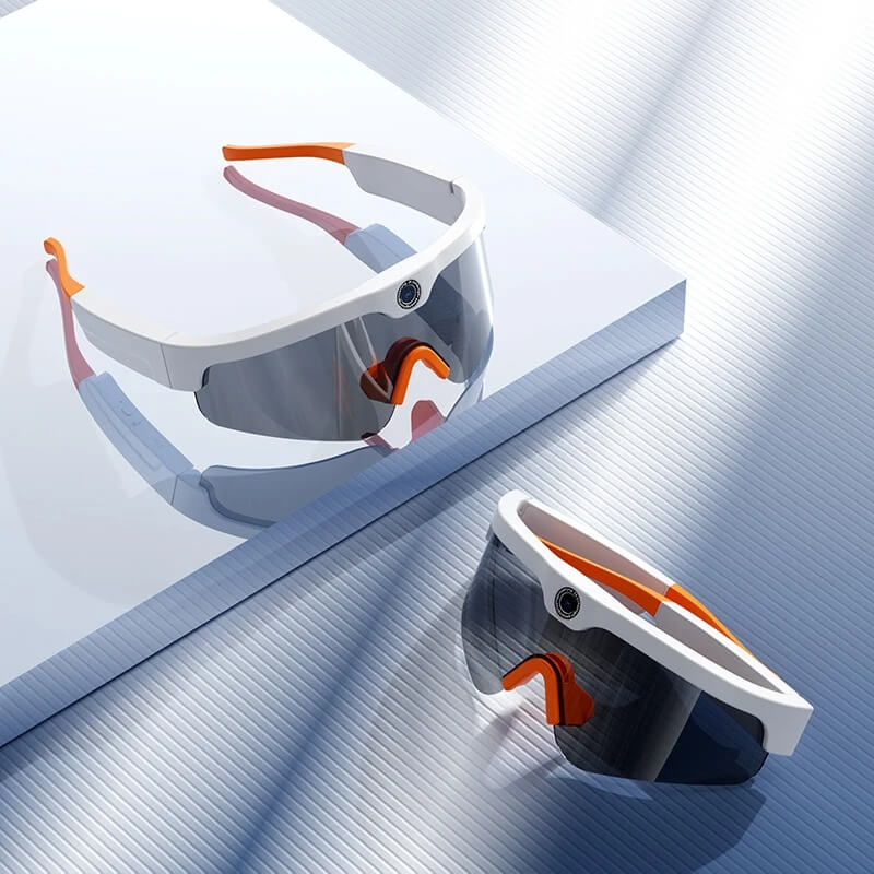 SmartSol – Solglasögon med Inbyggd Kamera och Trådlösa Hörlurar | Kompakta och Funktionella för Aktiva Äventyr