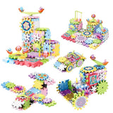 Maquette de construction électrique – Puzzle 3D avec engrenages pour enfants