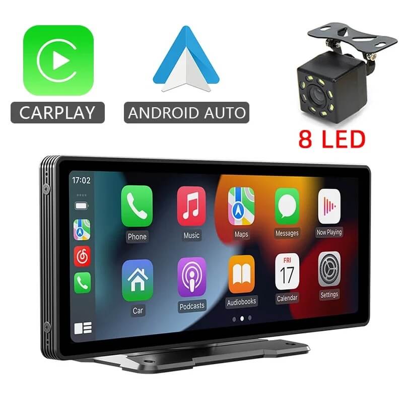 ViewMirror – Trådlös Smart Skärm för Bilen | CarPlay & Android Auto Utan Krångel