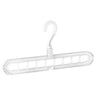ClosetEase - Cintre peu encombrant | Cintre multifonctionnel avec 9 crochets<tamp>et un crochet pivotant à 360°</tamp>