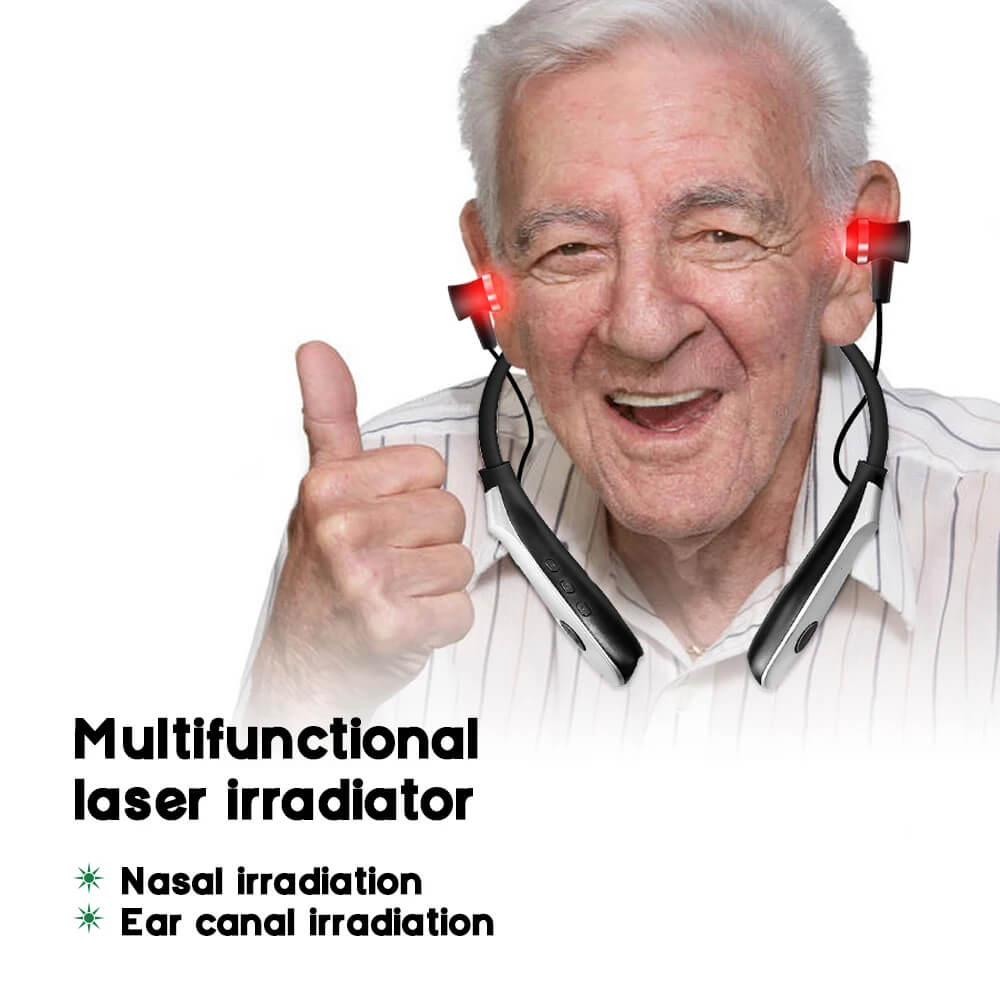 CalmWave™ - Laserterapi för Tinnitus - Lindrar Naturligt & Effektivt (För Öron & Näsa)