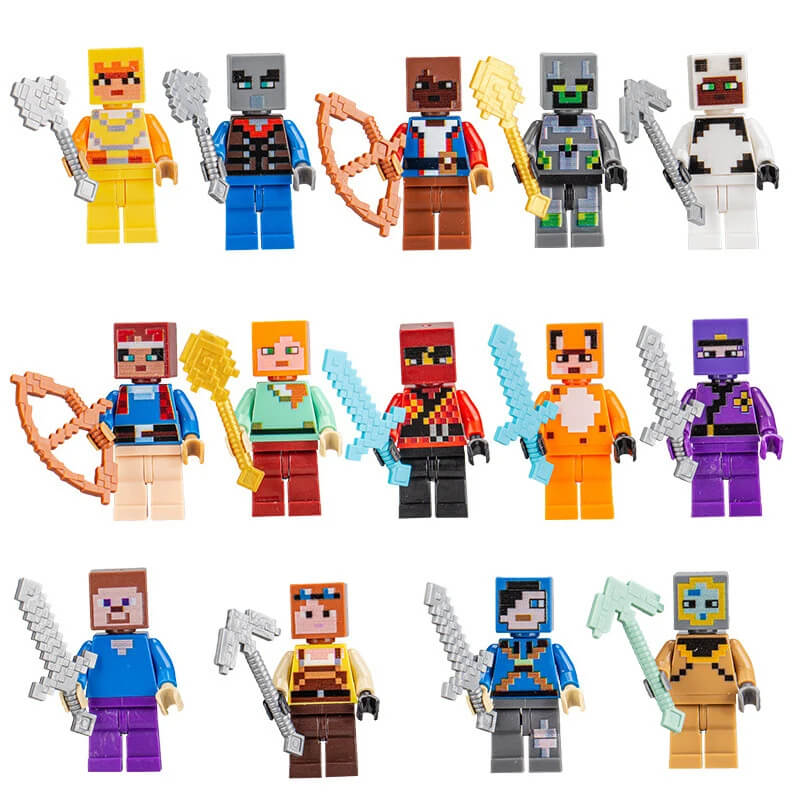 MiniCraft - Adventskalender med 24 Dagars Nedräkning och Actionfigurer