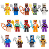 MiniCraft - Adventskalender med 24 Dagars Nedräkning och Actionfigurer