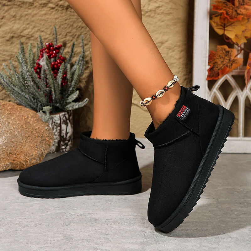 UCC Dam Mockaboots – Varmfodrade Vinterskor Slip-on