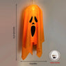 Lampe fantôme LED d'Halloween – Décoration effrayante à suspendre, pour l'intérieur et l'extérieur