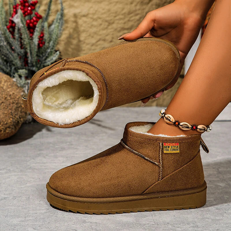 UCC Dam Mockaboots – Varmfodrade Vinterskor Slip-on