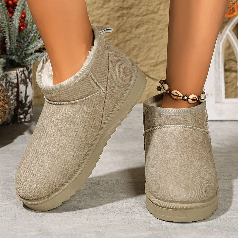 UCC Dam Mockaboots – Varmfodrade Vinterskor Slip-on
