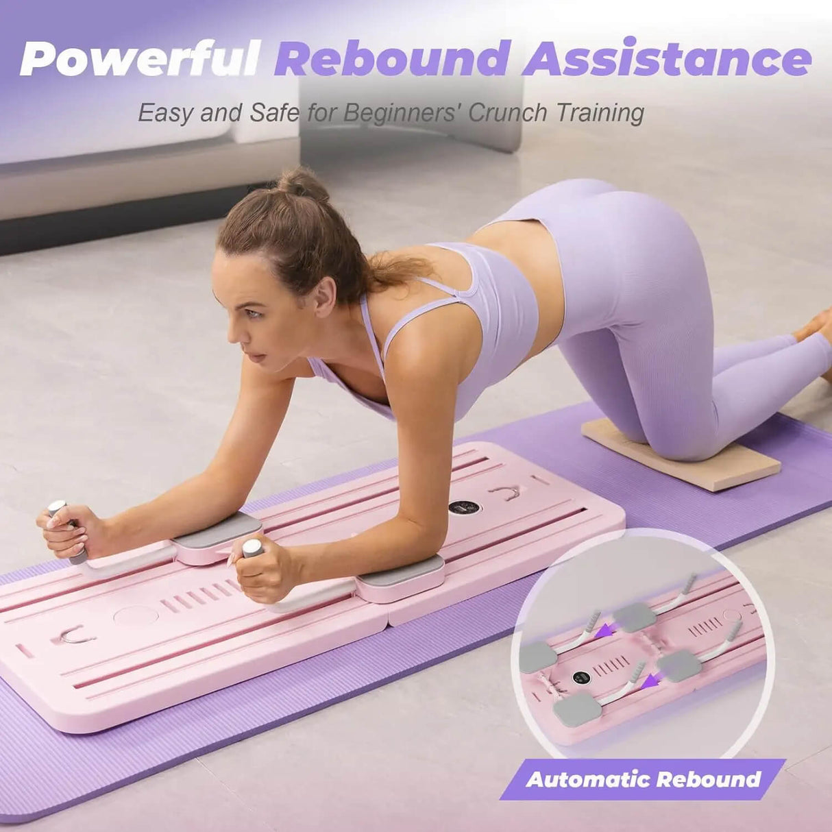 CoreFlex - Multifunktionell Pilates Bräda för Träning i Hemmet