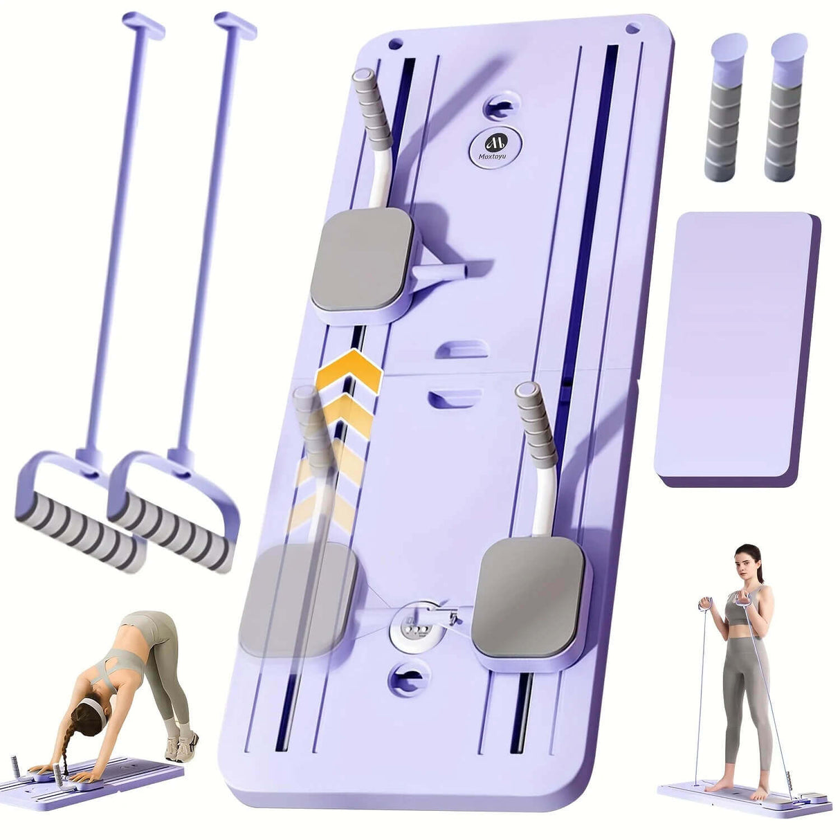 CoreFlex - Multifunktionell Pilates Bräda för Träning i Hemmet