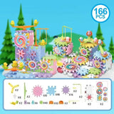 Maquette de construction électrique – Puzzle 3D avec engrenages pour enfants