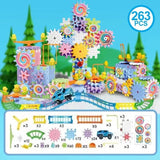 Maquette de construction électrique – Puzzle 3D avec engrenages pour enfants