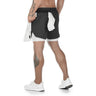 Short de sport avec slip intégré pour homme