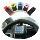 Support universel pour téléphone portable à fixer sur le volant