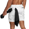 Short de sport avec slip intégré pour homme