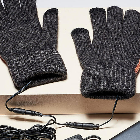Gants chauffants tricotés 6000 mAh